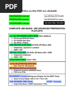 All Titles On This PDF Are Clickable: JEE MAINS 2025/ 2026