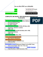 All Titles On This PDF Are Clickable: JEE MAINS 2025/ 2026