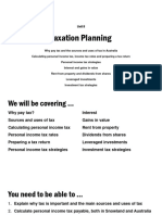8. Taxation Planning