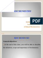 Introduction of Biochemistry