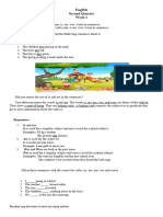 Activity Sheet in English Filipino