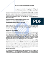 Problemario de Calderas y Generadores de Vapor