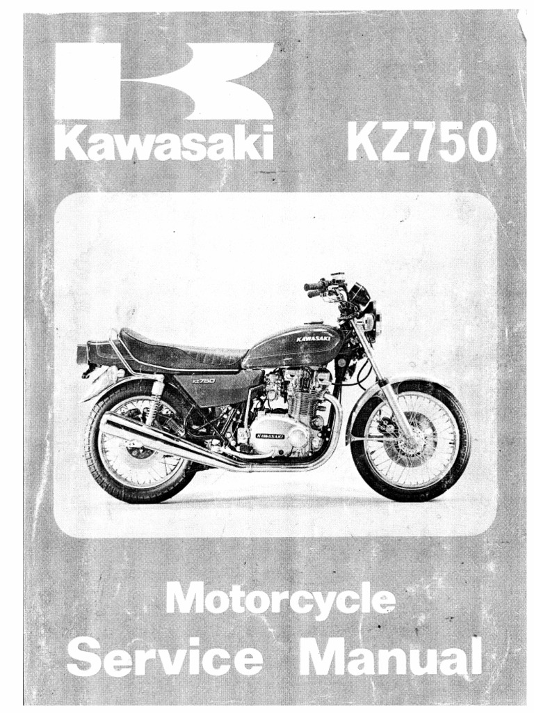 KAWASAKI Z750 WORKSHOP MANUAL FREE DOWNLOAD visual data 2