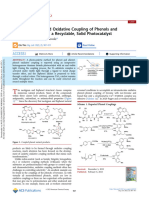 Wu Kozlowski 2023 Visible Light Induced Oxidative Coupling of Phenols and Alkenylphenols With A Recyclable Solid