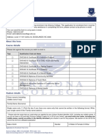 Arizona College Application for Enrolment Form- NEW