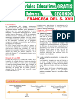 Monarquía Francesa en El Siglo XVII para Segundo Grado de Secundaria