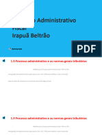 04. Processo administrativo e as normas gerais tributárias