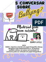 VAMOS CONVERSAR SOBRE BULLYING