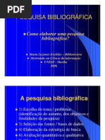 Pesquisa Bibliogr%e1fica