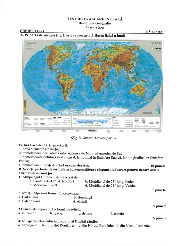 Test Initial Cls X | PDF