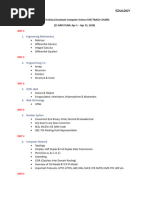 ISRO Technical Assistant Computer Science 15 DAYS PLANNER