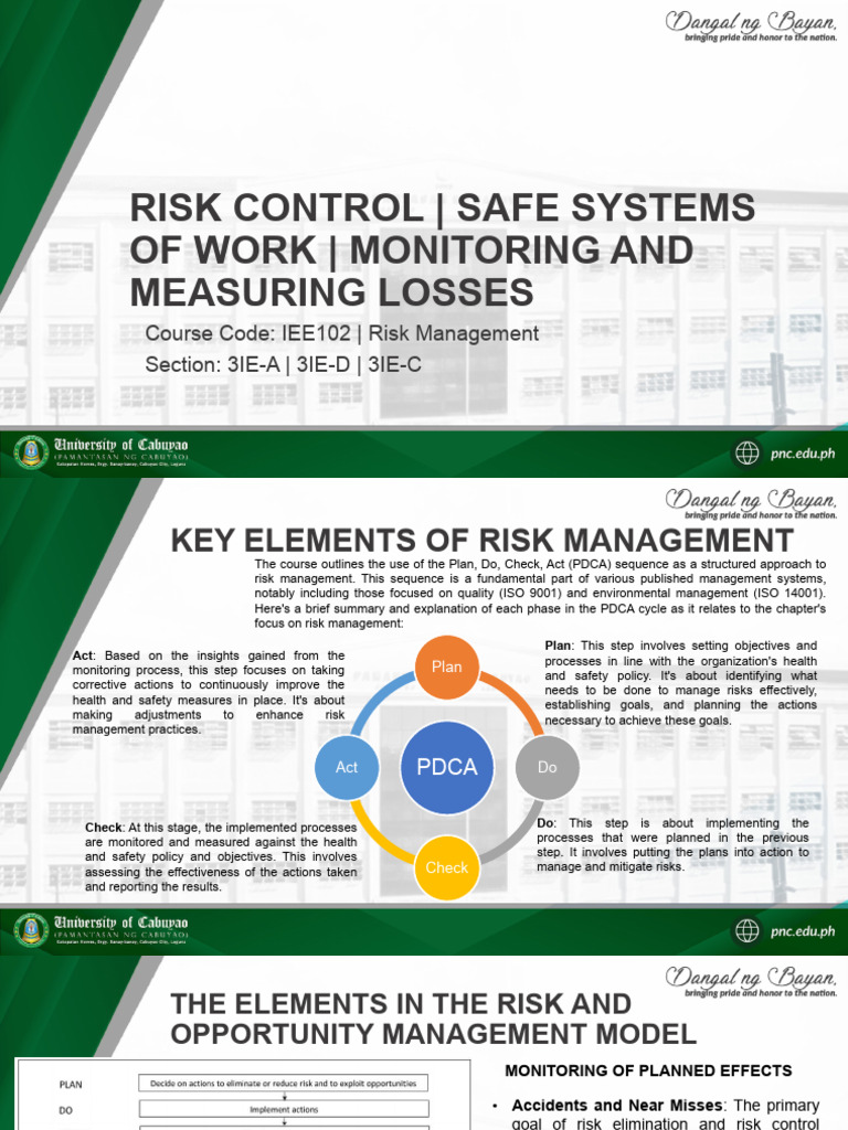 Week 3 Learning Material 20240306184108 | PDF | Risk | Risk Management