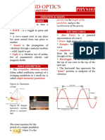 Waves and Optics Midterm