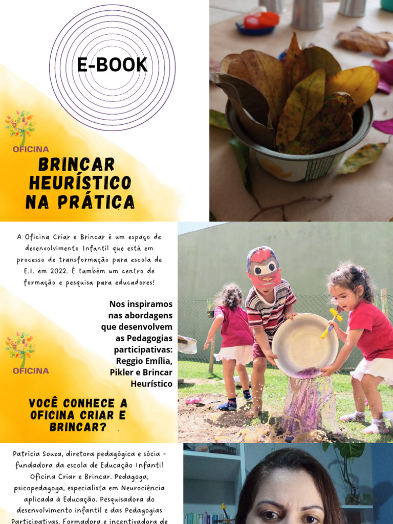Brincar Heurístico na Educação Infantil | PDF | Pedagogia | Pré-escola