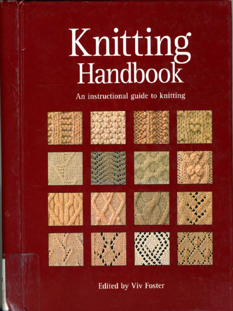 Knitting Handbook An Instructional Guide To Knitting | PDF
