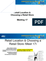PB9MAT - Retail Location and Choosing A Store Location