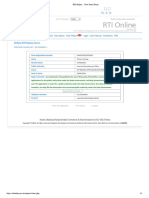 RTI Online - View Status Form