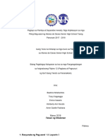 Halimbawa NG Pinal Na Konseptong - Papel