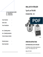 Wolf Sanoclav Sterilizer KL,TKL-MCS - User manual-1