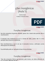 Funções Inorgânicas - Aula 5