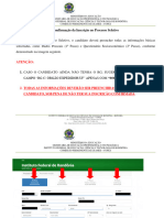 Manual de Confirmao Da Inscrio - Processo Seletivo