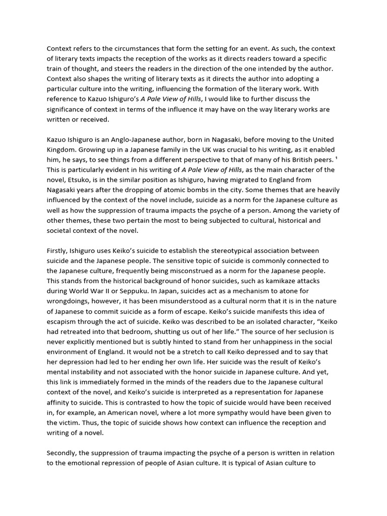 Megan Prem Apvoh Essay Practice 1 Pdf Suicide Psychological Trauma
