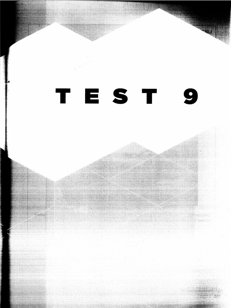 Test 9 | PDF