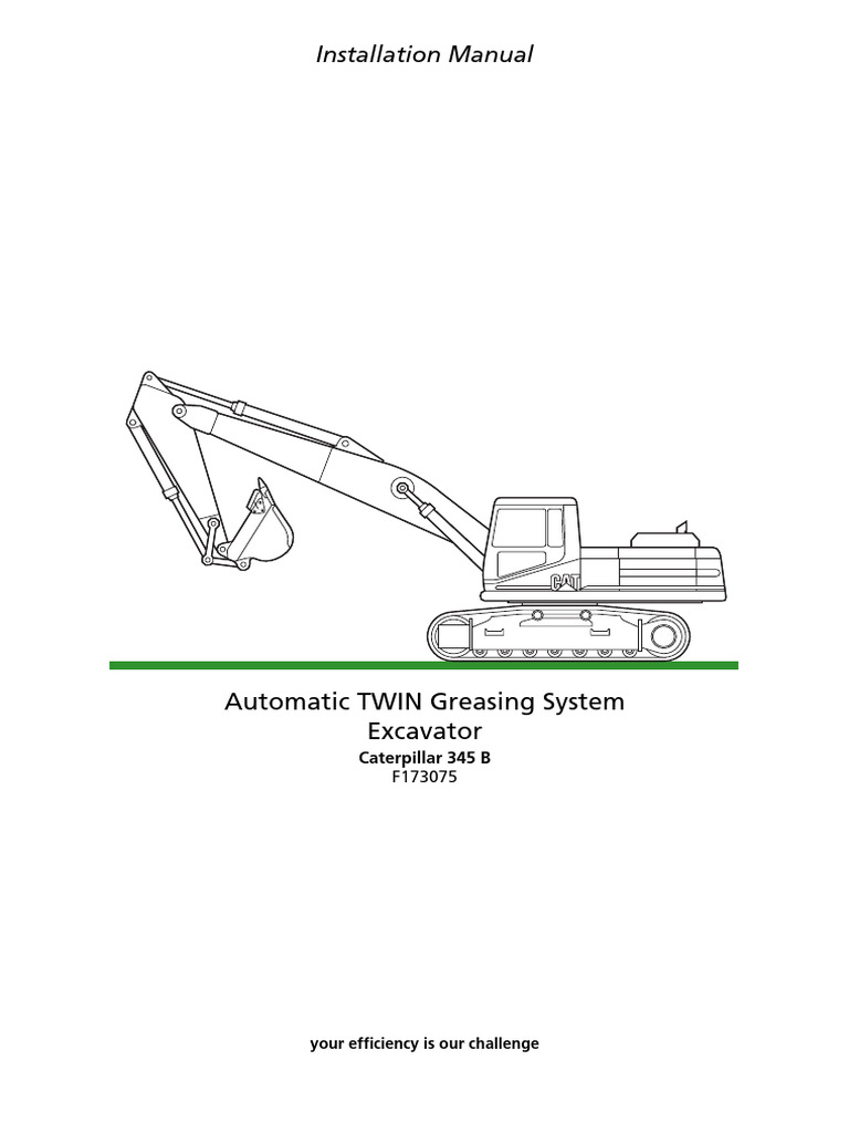 Cat 345B | PDF | Electrical Connector | Manufactured Goods