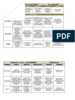 SEMANA IV DE 20 DE FEBRERO AL 24 DE FEBRERO