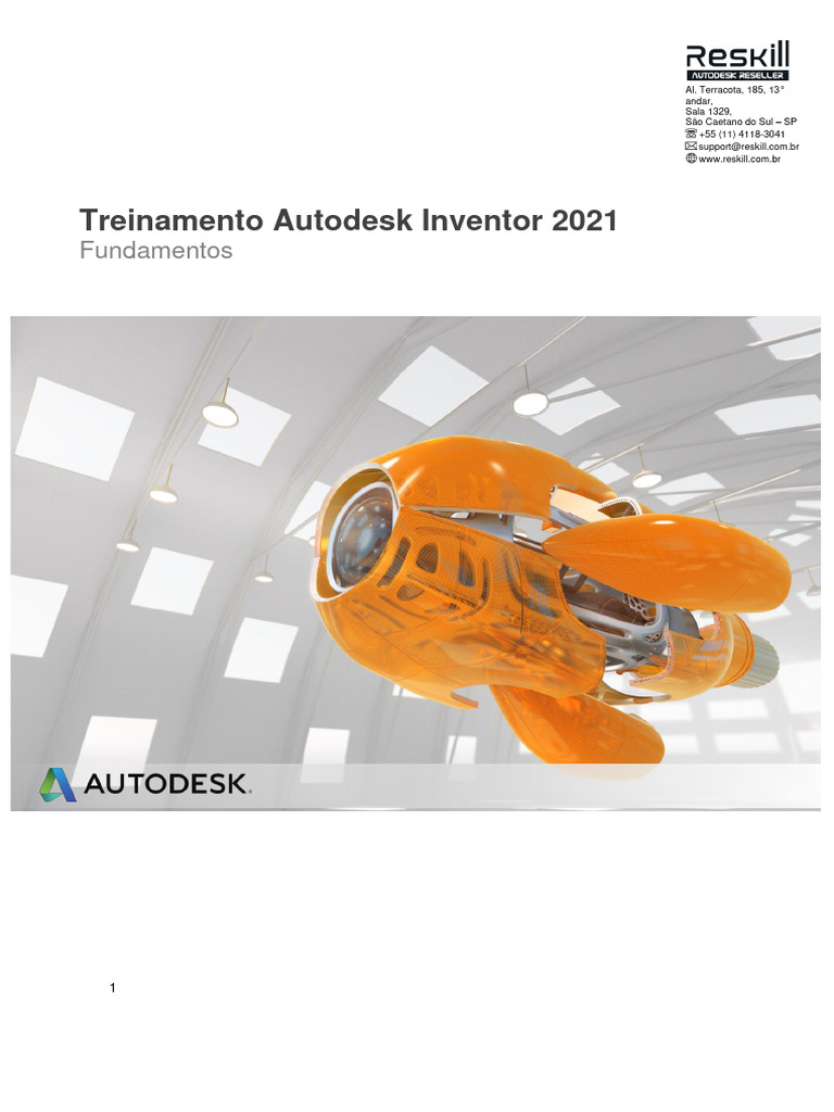 Treinamento em Autodesk Inventor 2021 | PDF | Janela (informática)