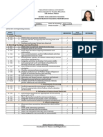 demo teaching rubric form evaluator ms