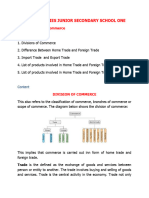 JSS1 B. Stu. Division of Commer - LUMINA