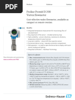 Endress-Hauser Proline Prowirl D 200 7D2C EN