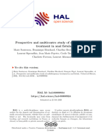 Sautereau-Prospective and Multicentre Study of Radiofrequency Treatment in Anal Fistula