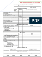 Annex e Initial Inventory of SK Pfrds SK Inventory and Turnover Form No. 1