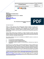 1. CARTA DE PRESENTACIÓN