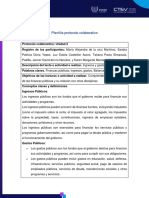 Protocolo Colaborativo - Finanzas Publica U2