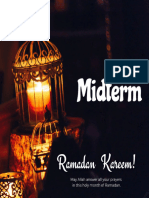 Midterm (Ramadan Edition)