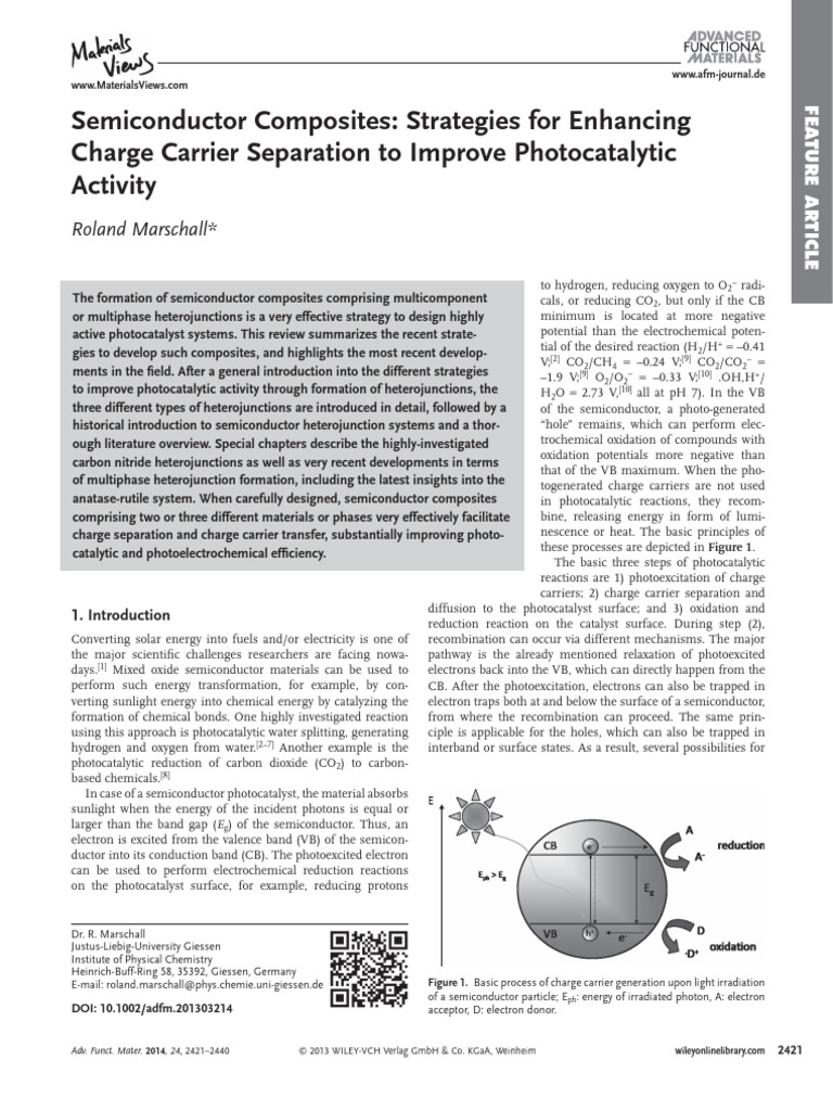 Marschall | PDF | Catalysis | Semiconductors