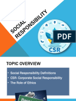 Soc. Responsibility