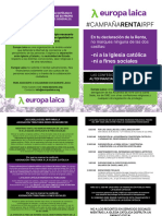 Folleto-IRPF Campaña Informativa Europa Laica