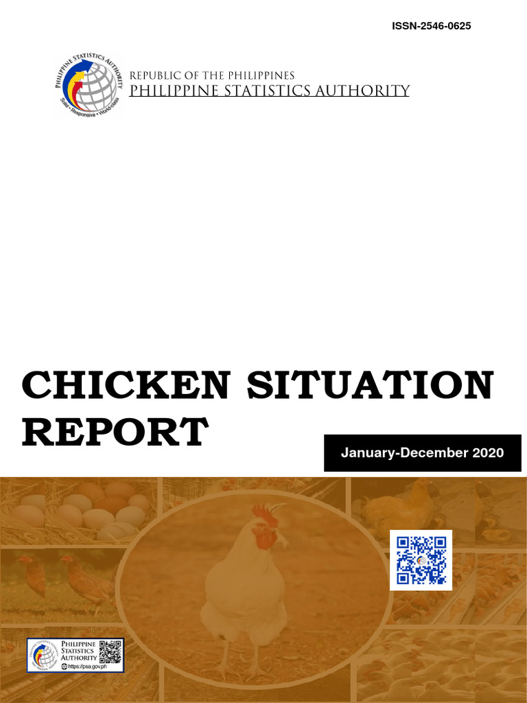 3 - SR Chicken Annual Situation Report - Signed | PDF