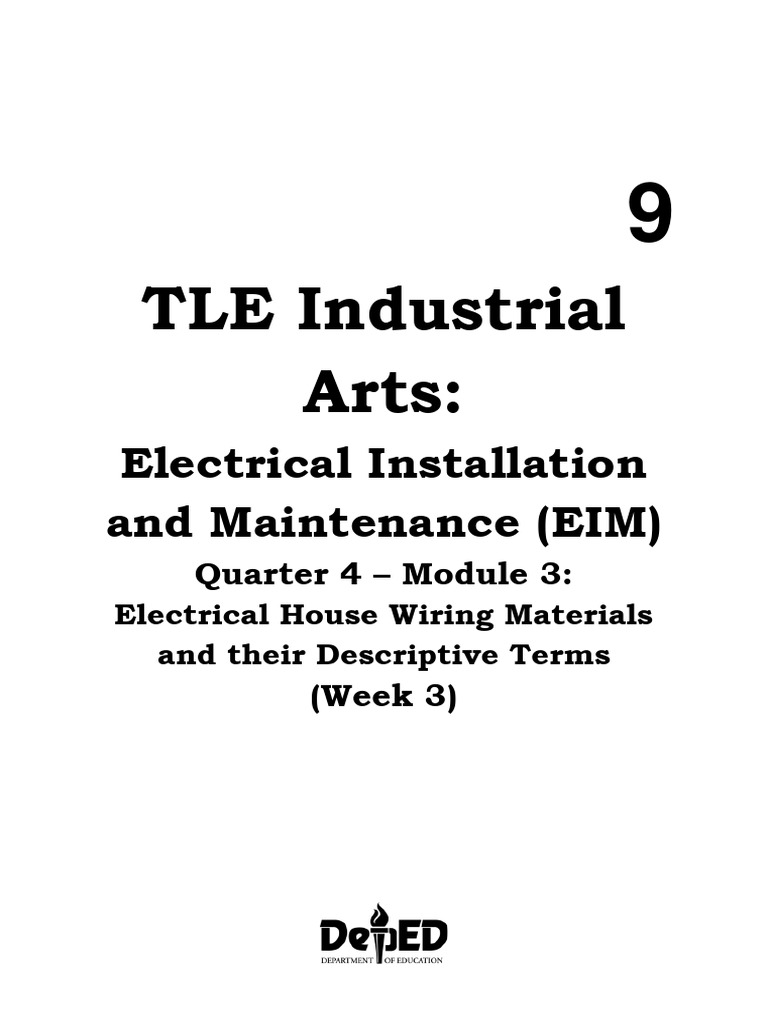 Electrical Wiring Materials Overview | PDF | Fuse (Electrical ...