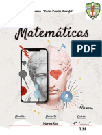 Cartilla 4to Año - Matemática 2024 - Instituto 8084 - Marina Rios