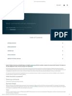 Brexit Commercial Contract Implications