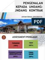 Nota 1 - Pengenalan Kepada Undang - Undang Kontrak