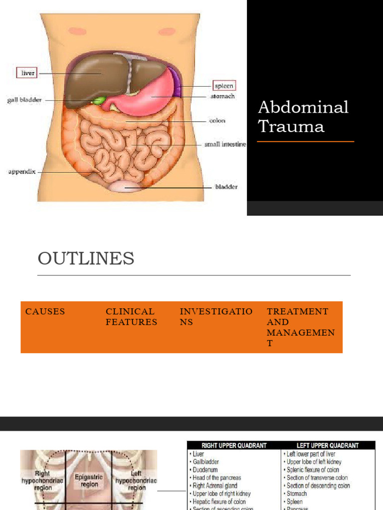 Abdominal Trauma | PDF | Peritoneum | Abdomen