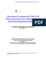 Norma NF P 90 318 Piscine