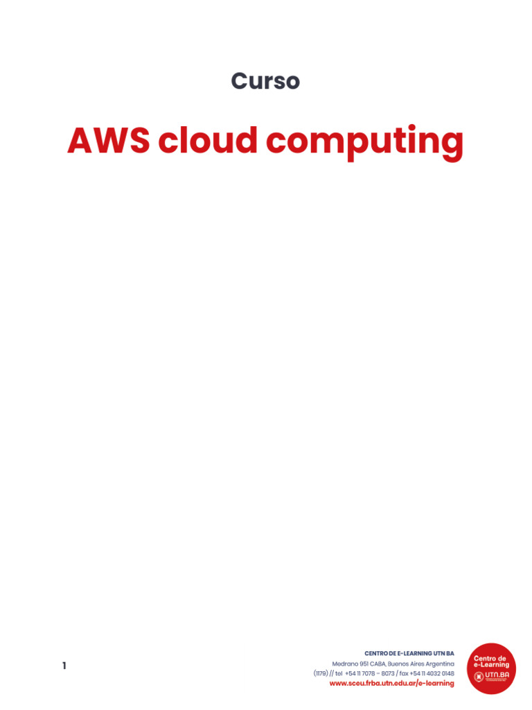 Unidad N°2 - Servicios Centrales de AWS | PDF | Servicios web de Amazon ...