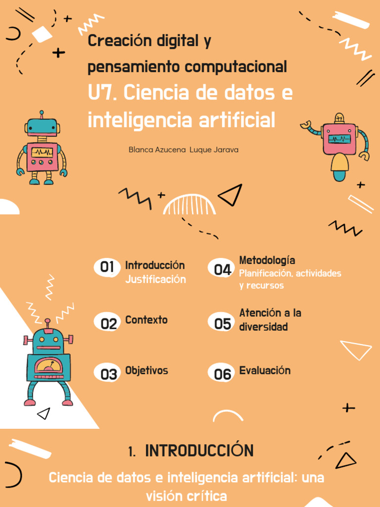 Ciencia de Datos e IA en Educación | PDF | Inteligencia artificial ...